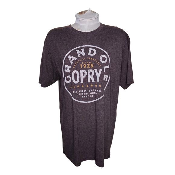 Grand Ole Opry‎ Tee Size L Brown - Picture 1 of 4
